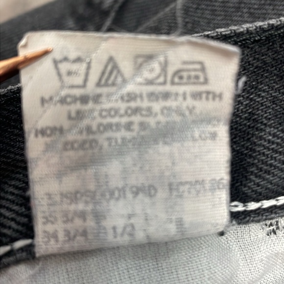 Vintage Gitano High Waisted Mom Jeans Black Wash Denim 18L - Picture 12 of 14